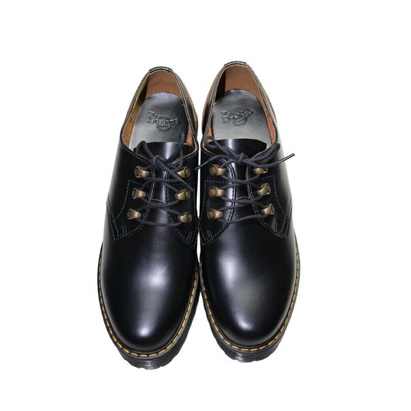 Dr.‎ Martens Shoes Platform Lace Up Leather Chunky Sole Vintage Style - Picture 2 of 10